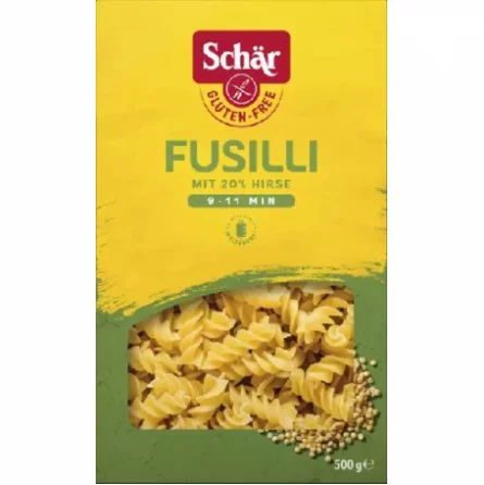 Pasta Fusilli Sin Gluten 1000 gr Schär