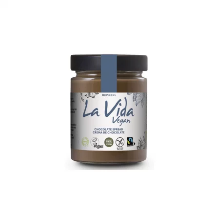 Crema Chocolate Vegana Vida Vegan 270 G SinGluten Bio Vegan 270g La Vida Vegan