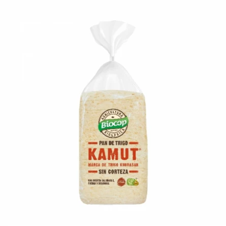 Pan de Molde Kamut Sin Corteza Biocop 300 gr